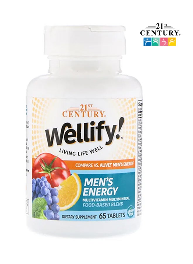 Wellify! Men's Energy - 65 Tablets
